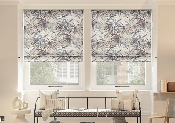 Tangalle, Ink - Twist&Fit Roman Blind - Image 3